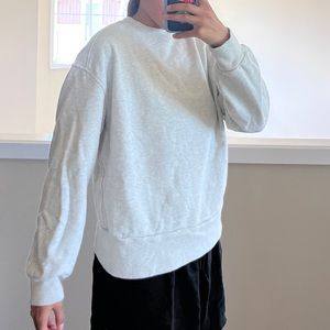 Everlane organic cotton oversized crew neck